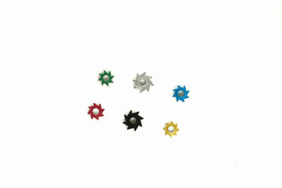 銅件 鍍鎳處理 銑耳 最大外徑ø4.40mm 孔徑ø2.25mm