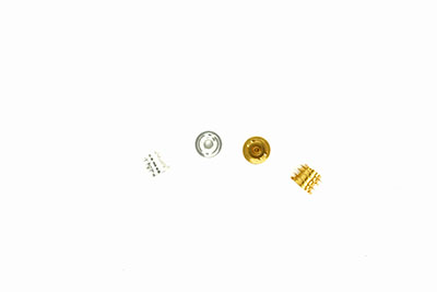 銅件 鍍鎳處理 標準M5外牙 最大外徑:ø8.00mm