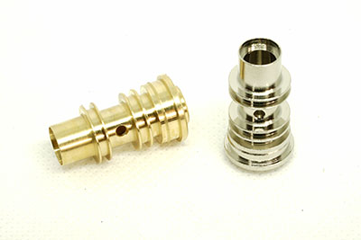 銅件 鍍鎳處理 最大外徑:ø13.53mm 最小孔徑:ø6.06mm