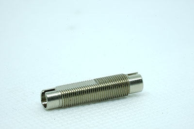 銅件 鍍鎳處理 最大外徑:ø5.45mm 孔徑:ø3.70mm 長度:24.40mm